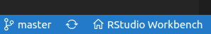RStudio Workbench Home Button