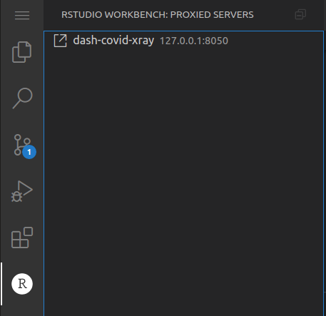 Proxied Servers View