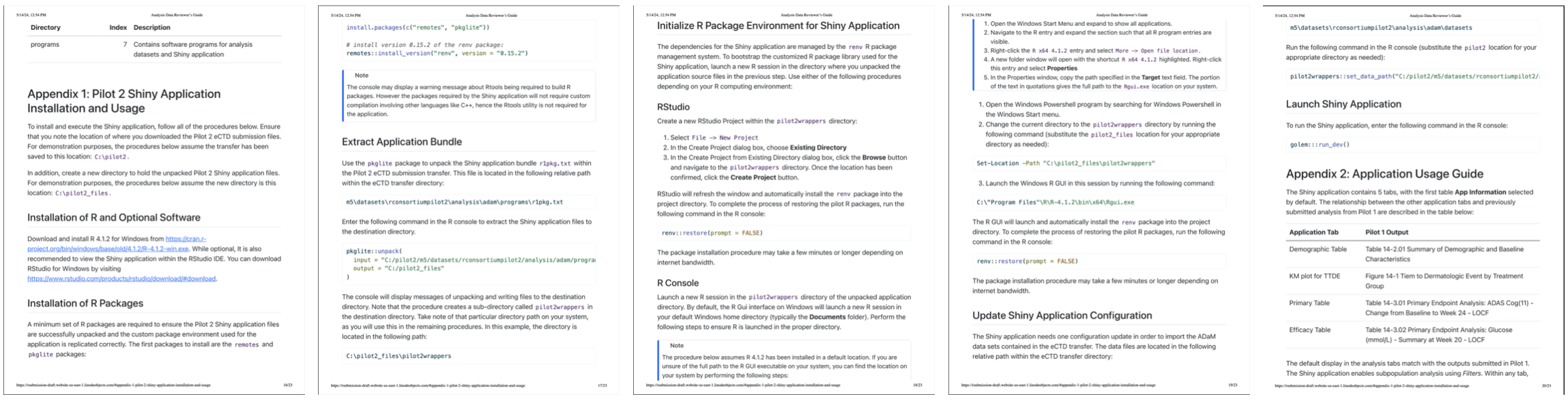 Application Installation and Usage Guide for pilot 2