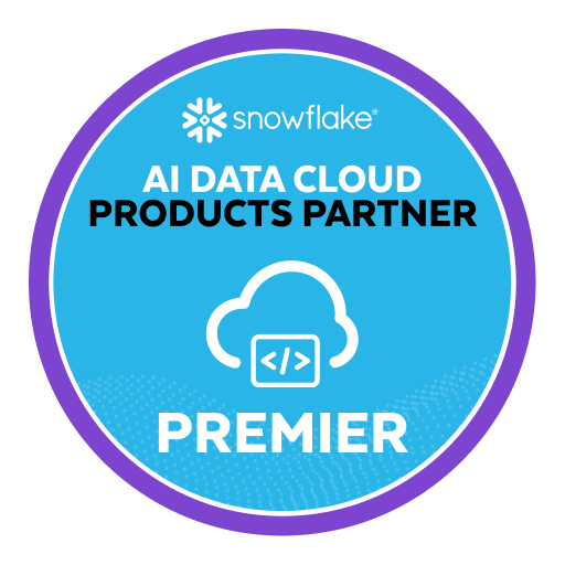 Premier Snowflake Partner badge