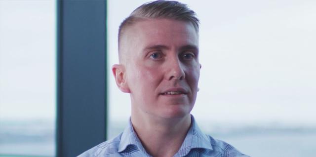 Oli headshot, a blonde white man