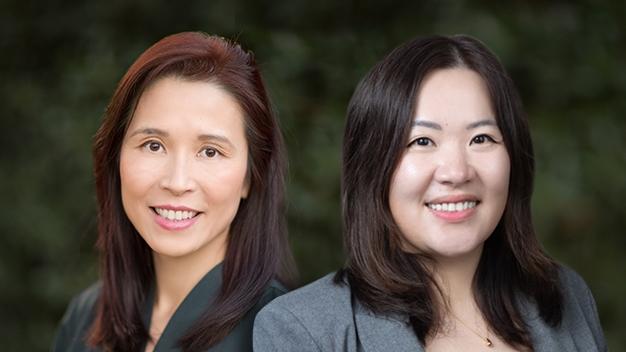 Ning Leng & Jing Huang headshots