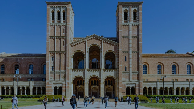 UCLA campus.
