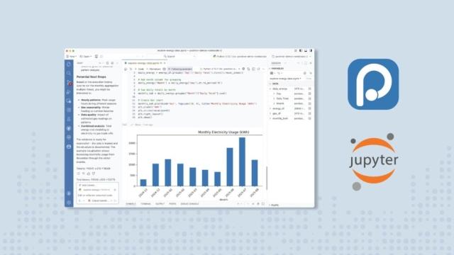 screenshot of Working with Jupyter Notebooks in Positron product demo