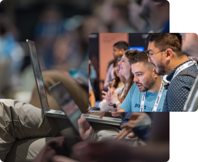 Posit employees at Posit::conf()