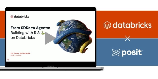 From SDKs to Agents: Building with R and Python on Databricks webinar thumbnail