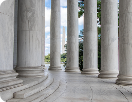 Washington DC building columns
