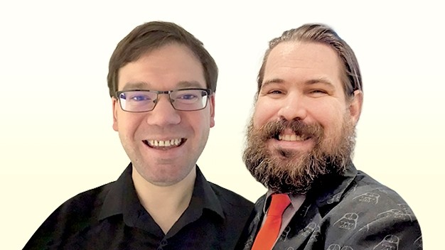 Kyle Austin & Martin Brown headshots