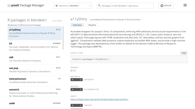 package manager package versions