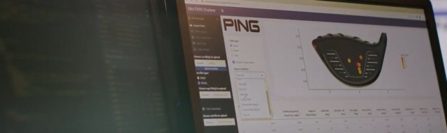 A dashboard of golf club analytics