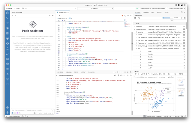 Posit Assistant Positron