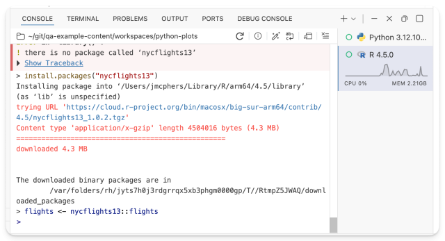 Positron resource monitor