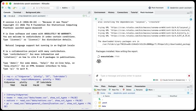 rstudio-posit-assistant-databricks