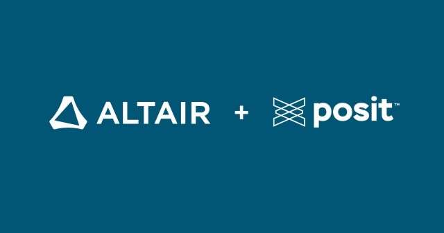 Altair logo plus Posit logo