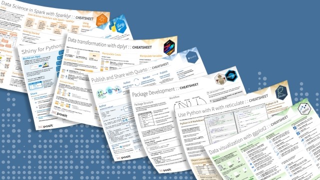 A bunch of pages of cheatsheets laid across each other