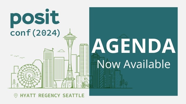 posit conf Agenda now Available