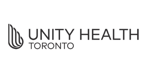 Logo of Unity Health Toronto.