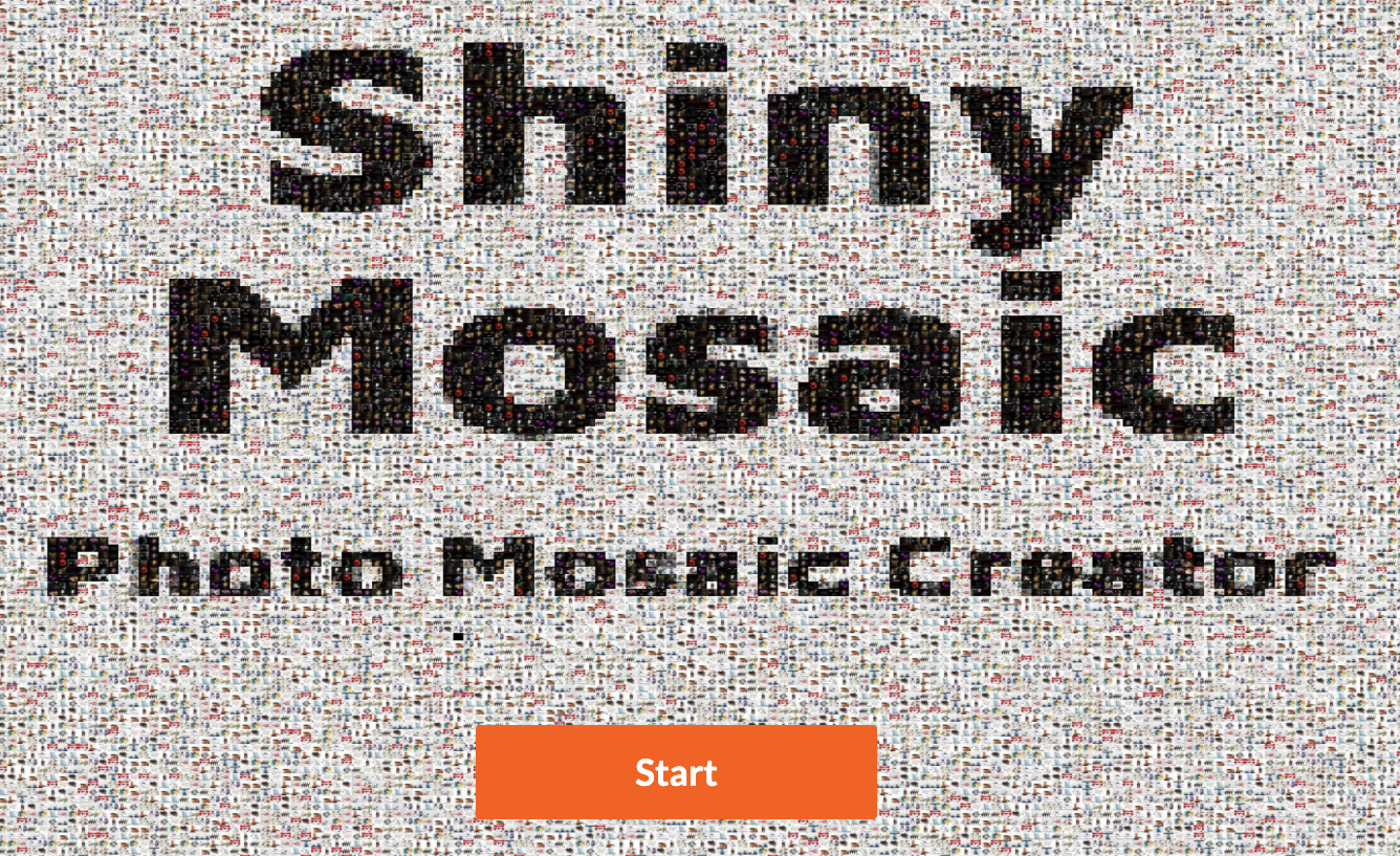Screenshot from Shiny Mosaic app