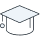 icon of graduation cap