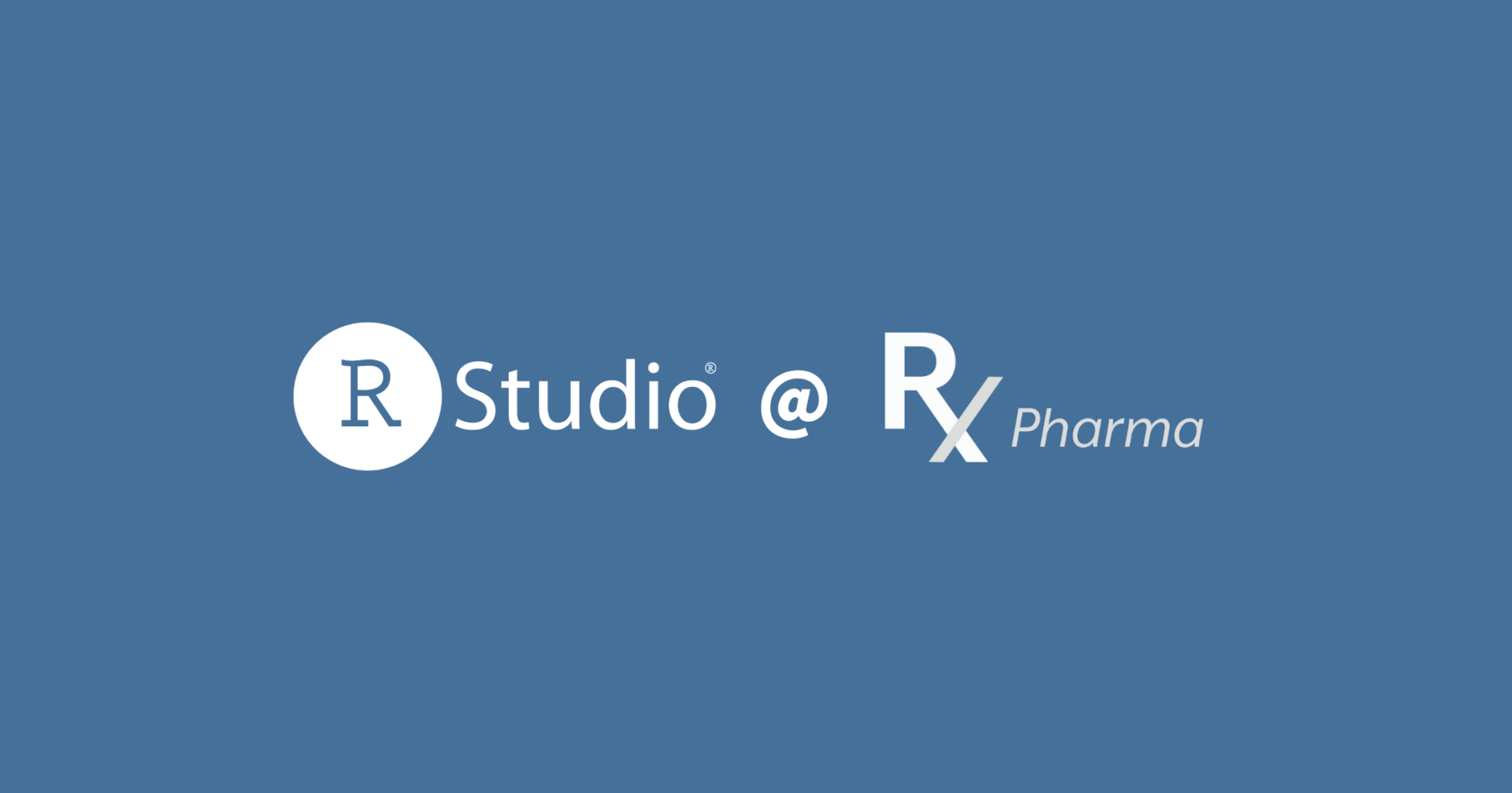 RStudio at R/Pharma 2022 - Posit