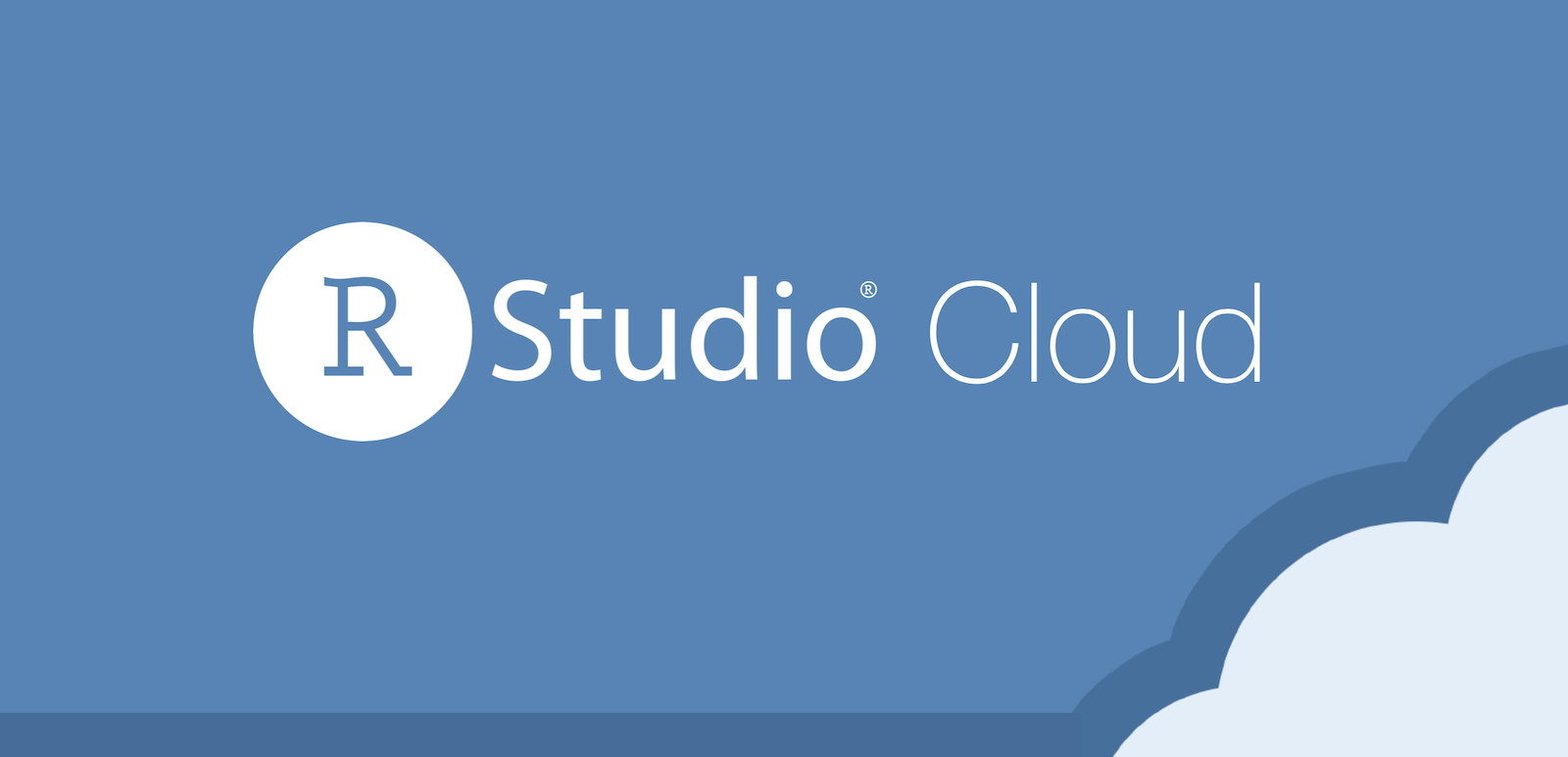 RStudio Cloud text logo
