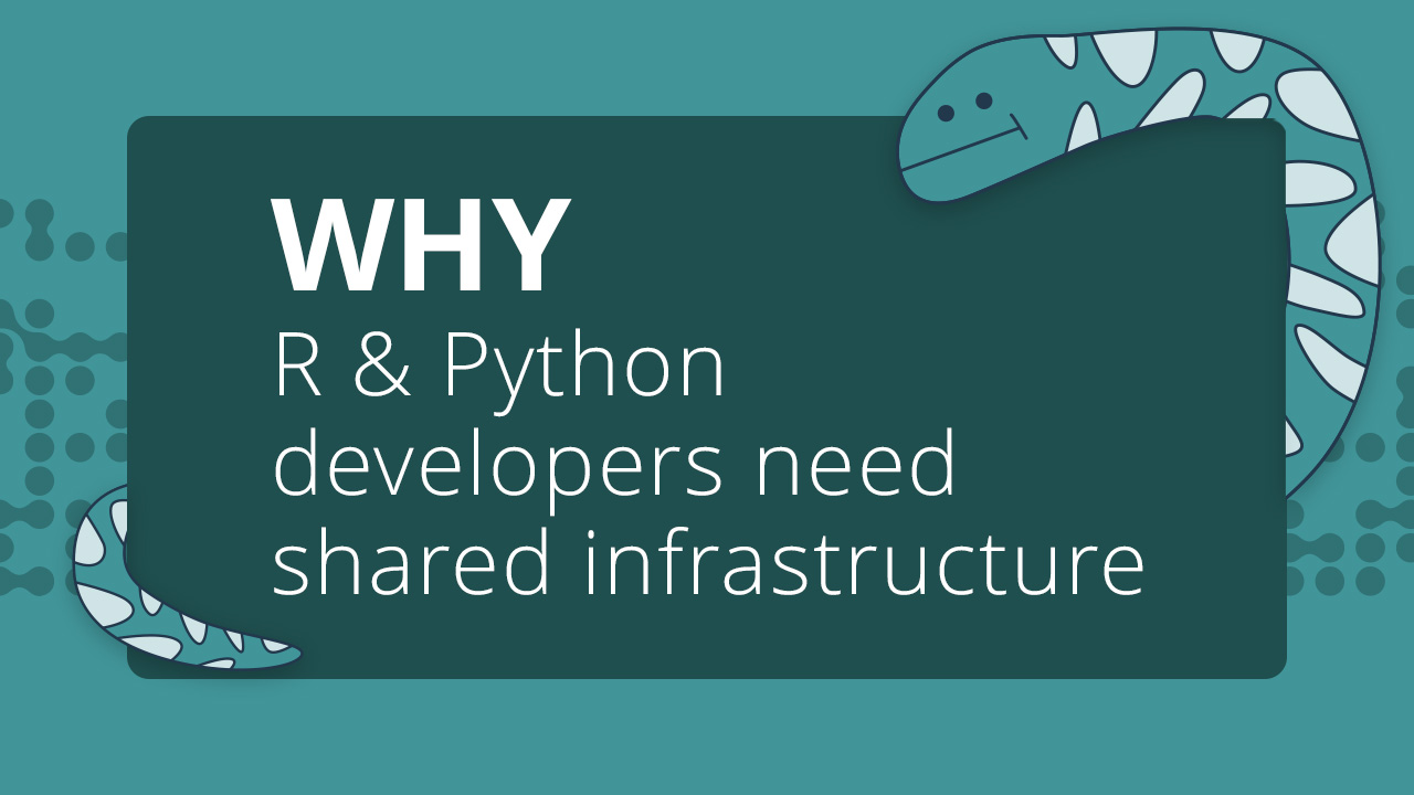 Why R and Python developers need shared infrastructure - Posit