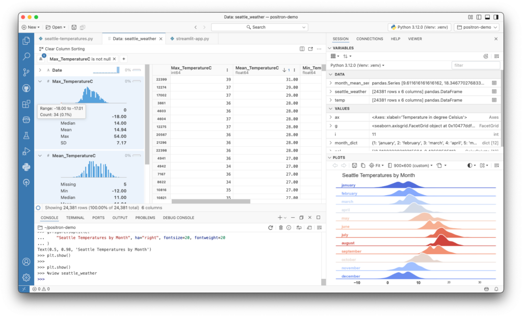 Positron | A Next-Generation IDE for Data Science