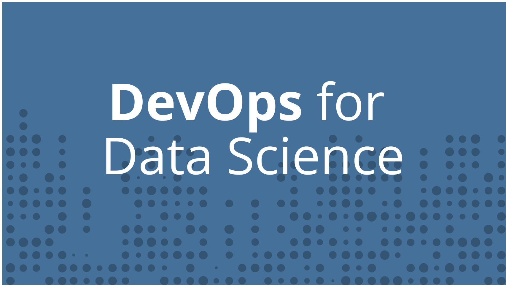 devops for data science