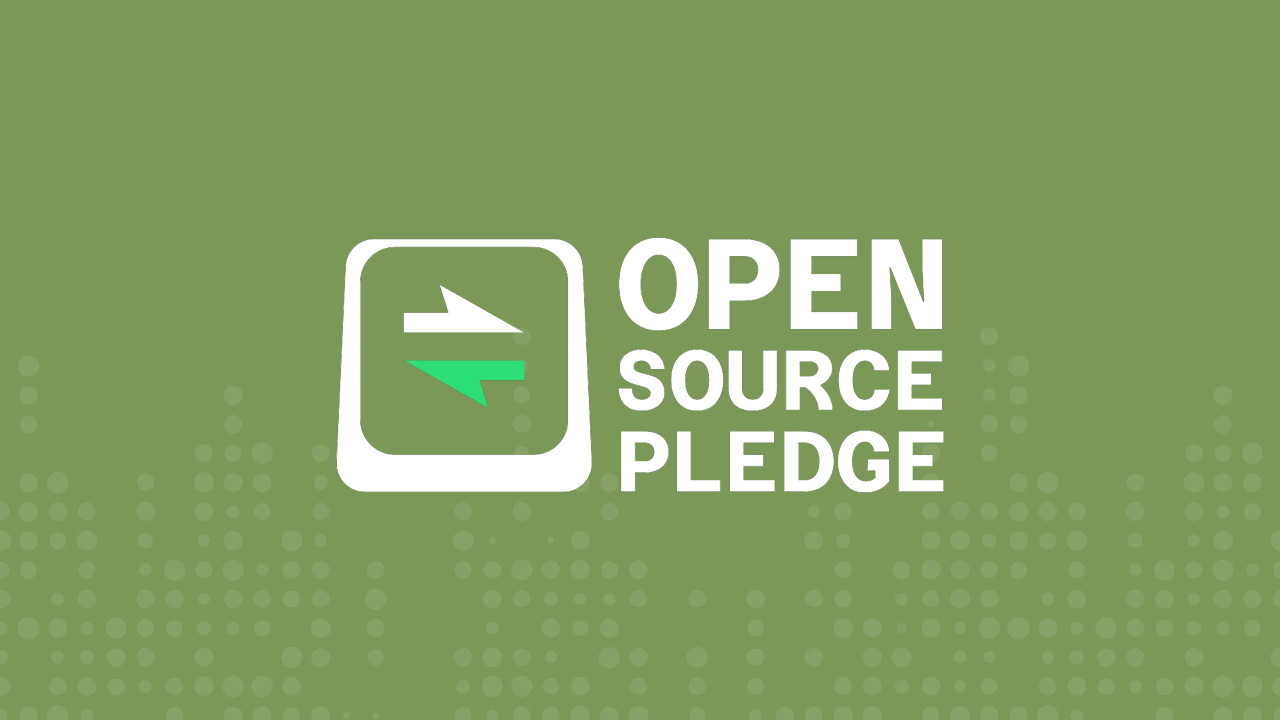 Open Source Pledge logo