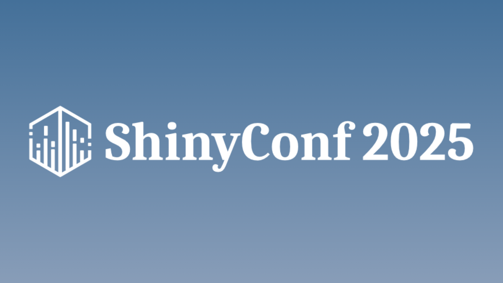 ShinyConf 2025 logo